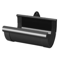 Муфта желоба D130 графитовая RainWay RAL 7024