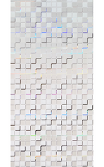Бесшовная панель пластиковая ПВХ с термо-переводом CS295 Тетрис Tetris CS295 6000х250х8 мм DECOMAX, Серый