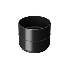 Муфта труби D100 графітовий RainWay RAL 7024